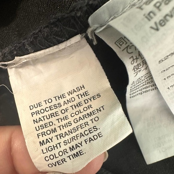 Madewell Mid-rise Jeans Women’s sz.‎ 27 Black Bennet Wash Roadtripper Skinny - Picture 9 of 12